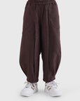 Melange Pleated Trousers