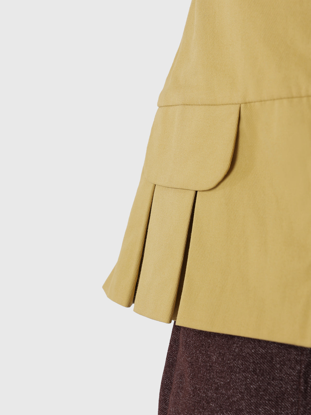Bow Detail Peplum Jacket