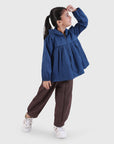 Hooded Gathered Jacket
