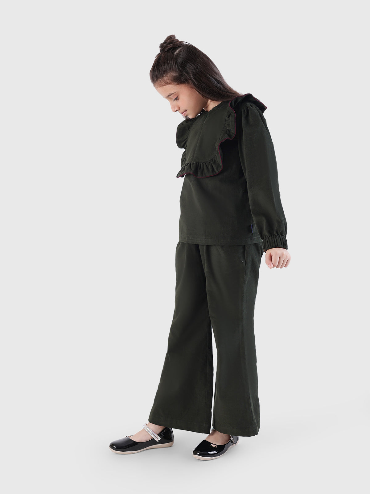 Frill Zip-Up Top