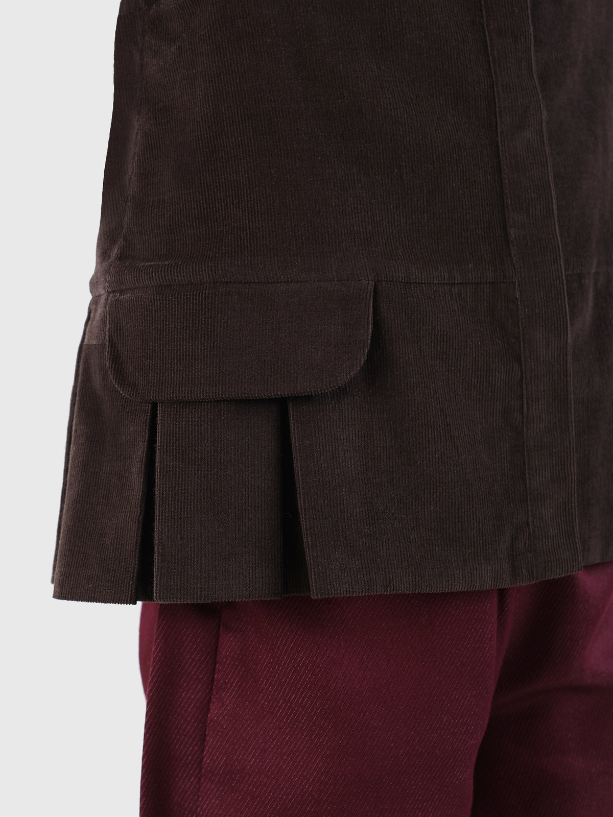 Bow Detail Peplum Jacket
