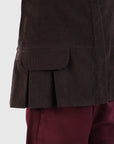 Bow Detail Peplum Jacket