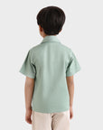 Color-Block Stripe Shirt