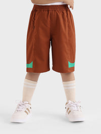 Contrast Accent Shorts