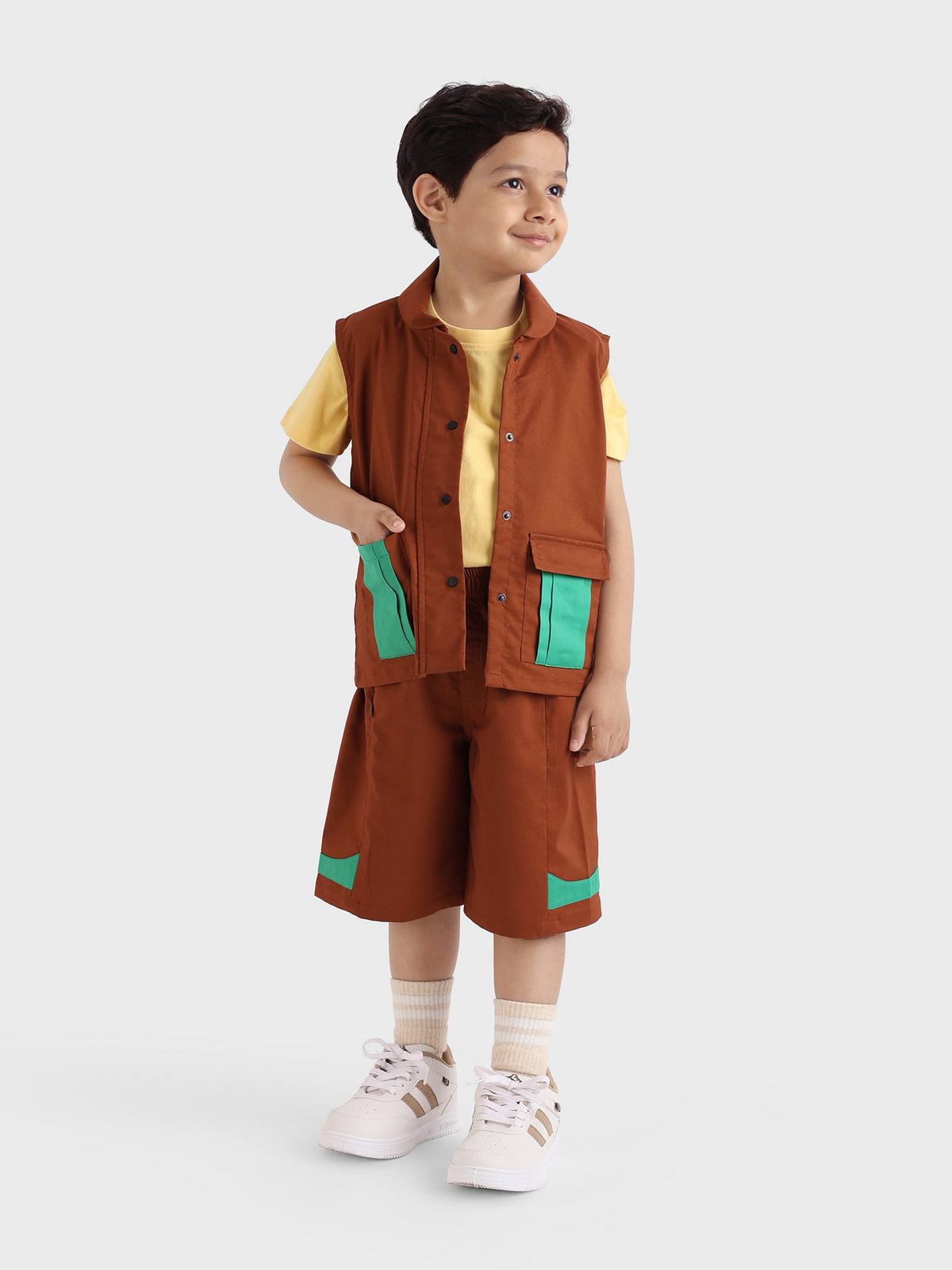 Contrast Pocket Gilet