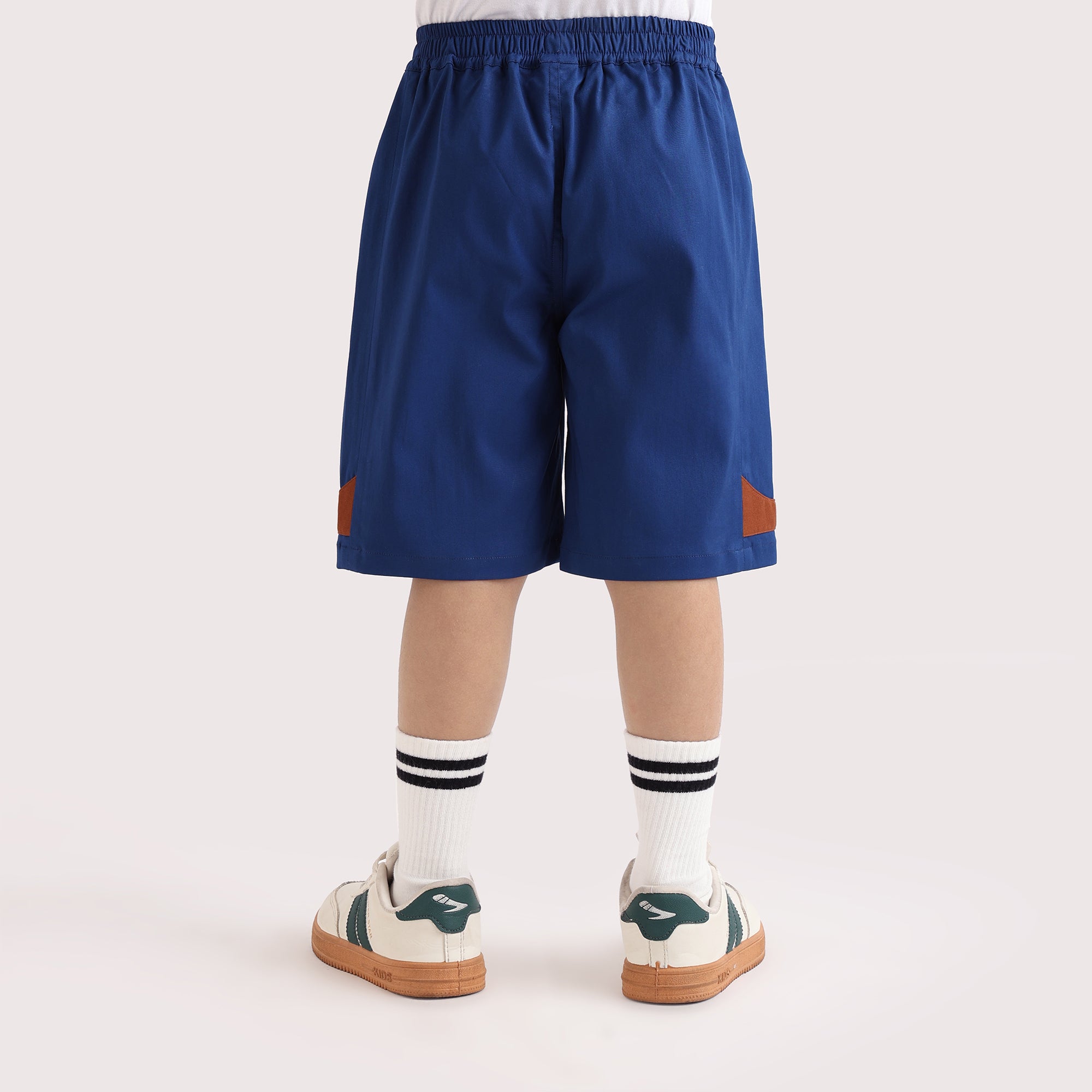 Contrast Accent Shorts