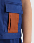 Contrast Pocket Gilet