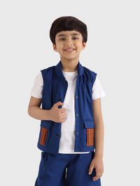 Contrast Pocket Gilet