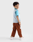Color-Block Stripe Shirt