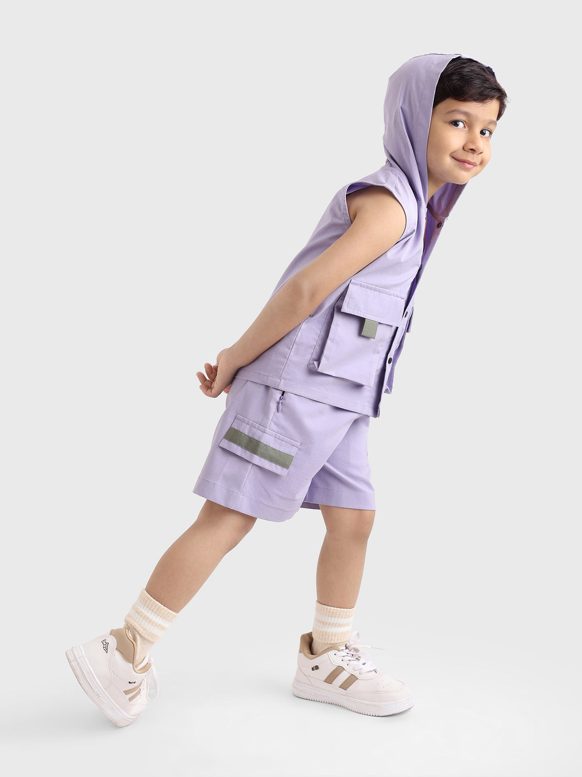 Flap Detail Shorts
