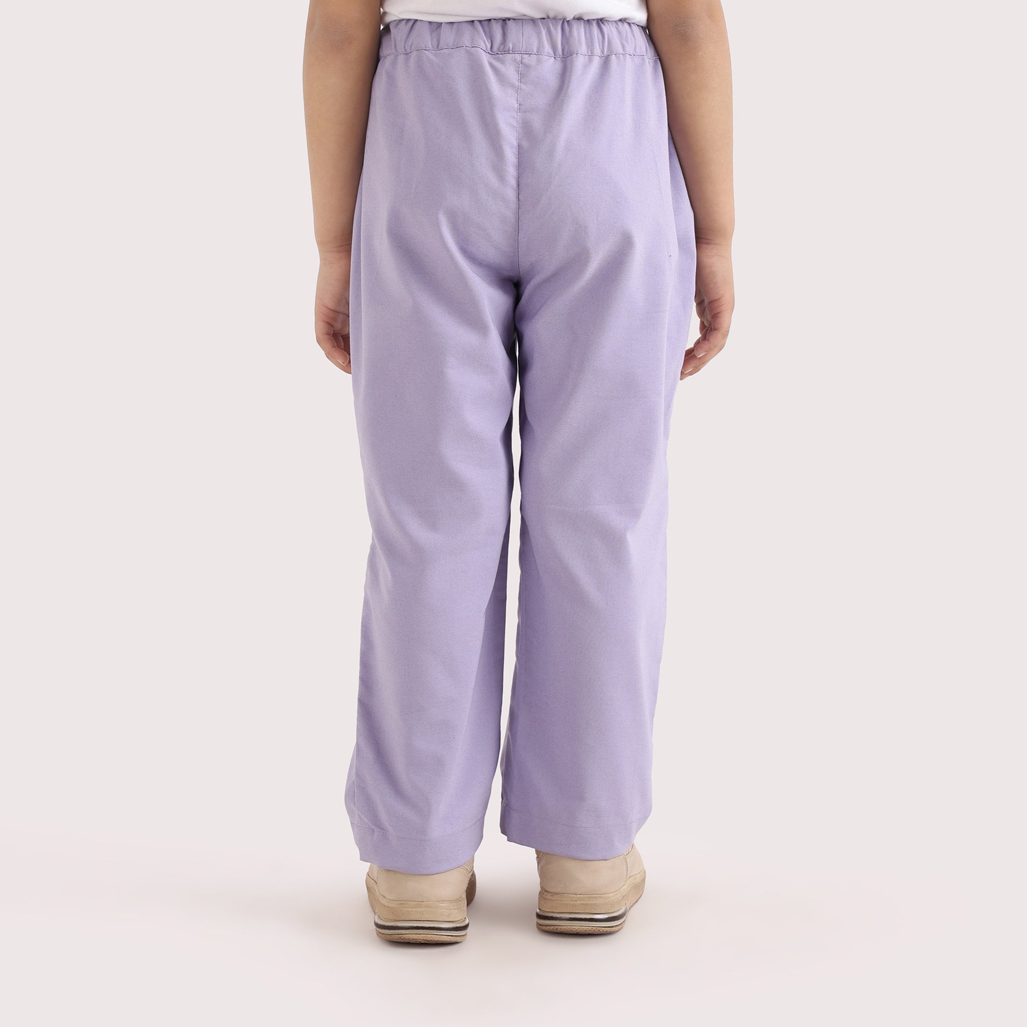 Pleated Knee Trousers