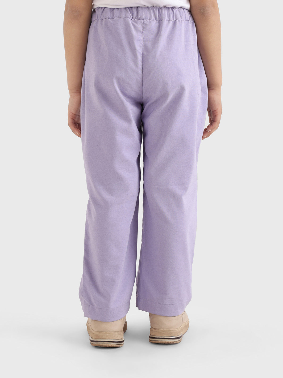 Pleated Knee Trousers