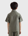 Half-Zip Block Shirt