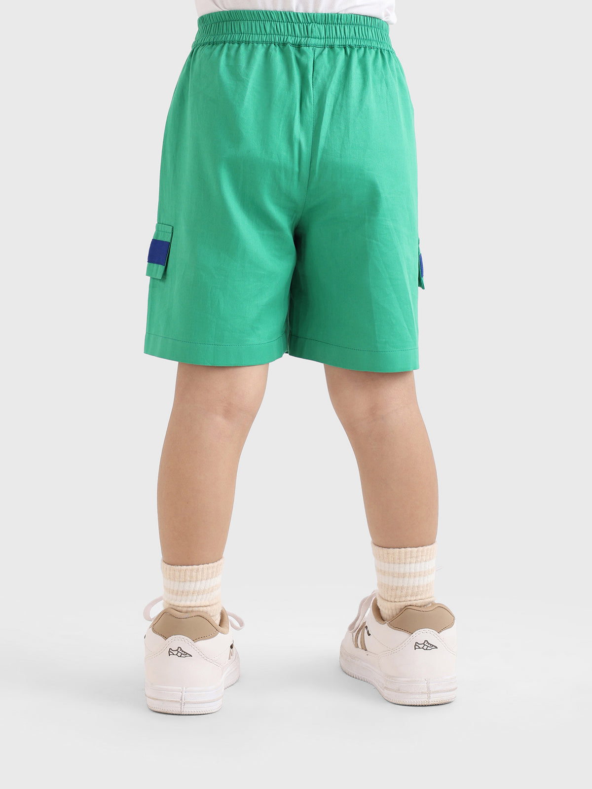 Flap Detail Shorts