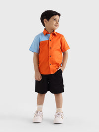 Color-Block Shirt