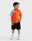 Color-Block Shirt