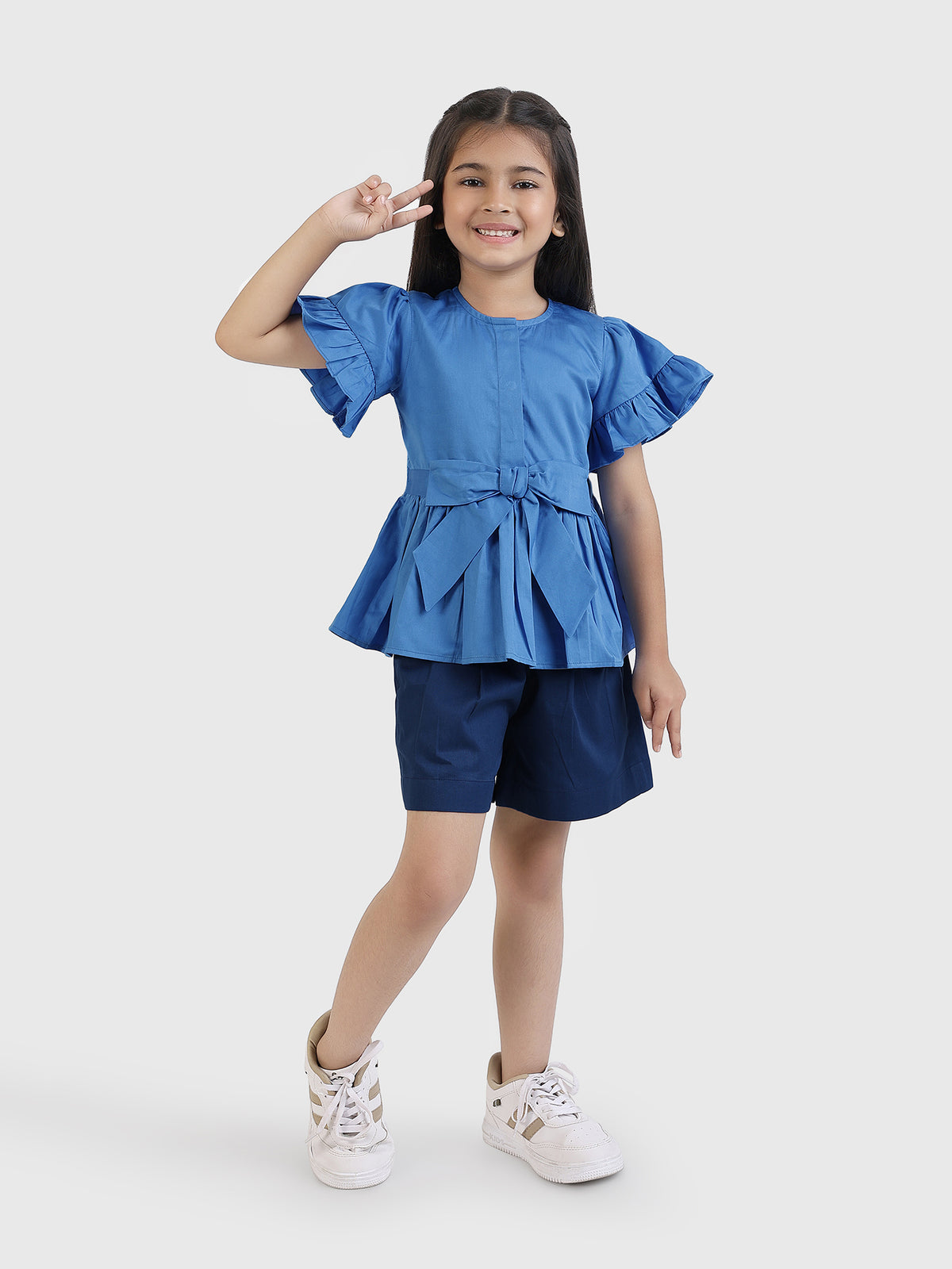Pleat Detail Short