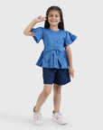 Pleat Detail Short