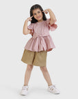 Pleat Detail Short