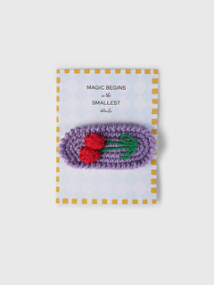 Bloom Crochet Hair Clip