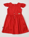 Swing Dress with Heart Detail