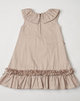 Peter Collar dress with Ruffles
