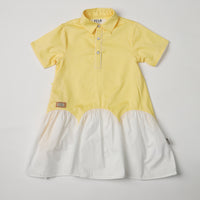 Scallop Hem A-Line Dress