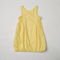 Balloon Dress with Smocked Panels