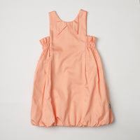 Balloon Dress with Smocked Panels