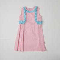 Swing Dress with Ruffle Details