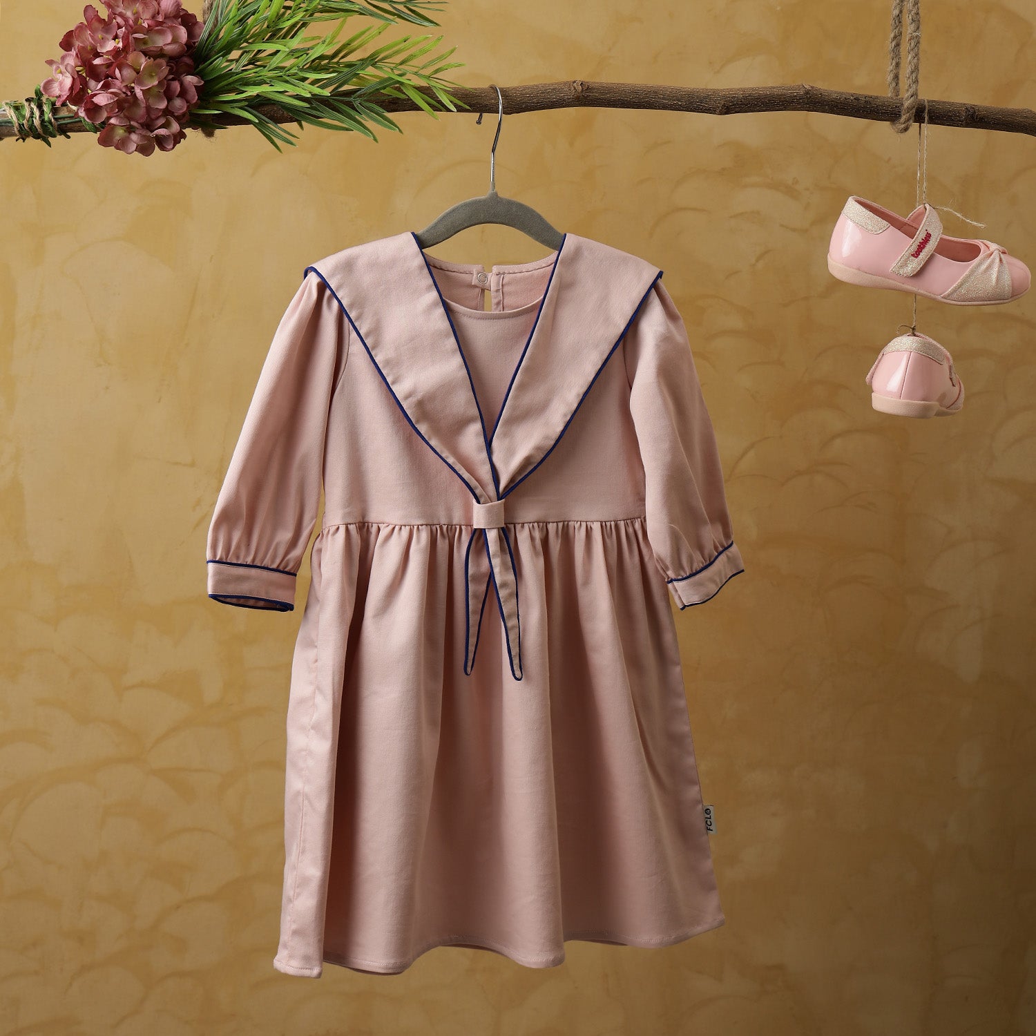 Sailor Dress with Sleeves