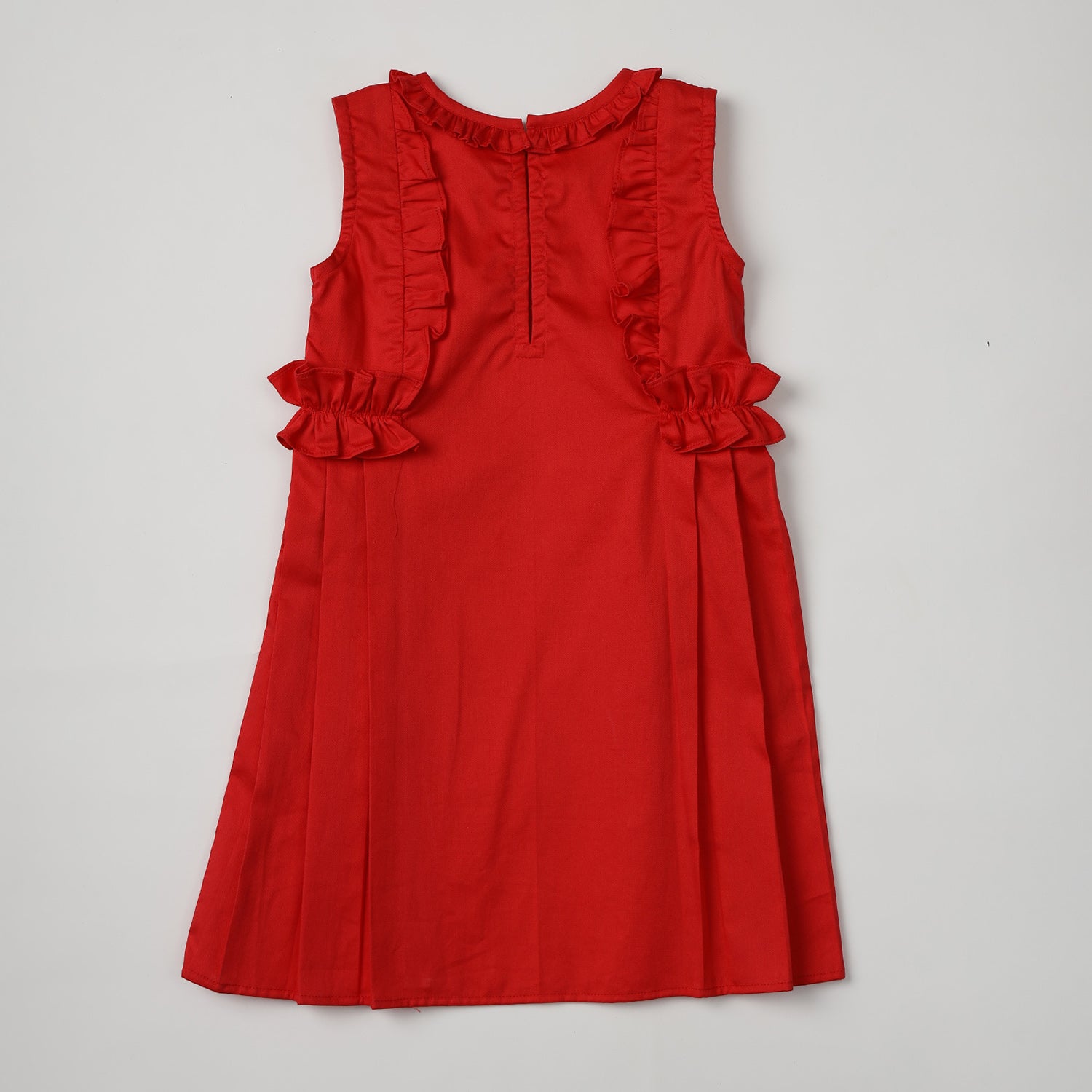 Swing Dress with Ruffle Details