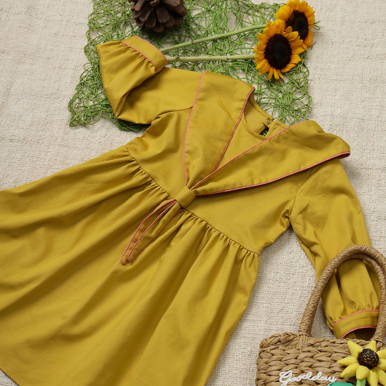 Sailor Dress with Sleeves