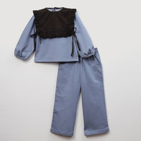 Ruffle Cape Co-Ord Set