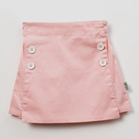 Button Detail Skort