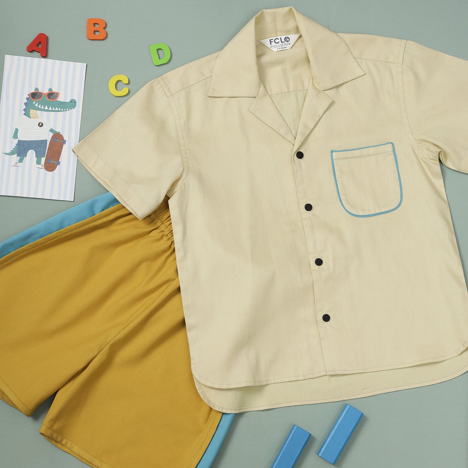 Contrast Pocket Co-Ord Set