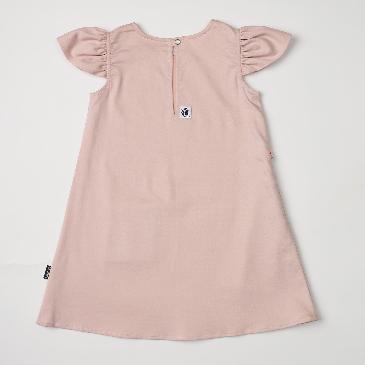 Daisy dress with pleated pocket
