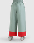 Color-Block Flare Pant