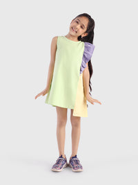Color-Block Swing Dress