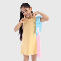 Color-Block Swing Dress