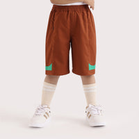 Contrast Accent Shorts
