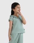 Cut-Out Back Bow Top