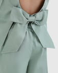 Cut-Out Back Bow Top