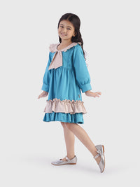 Double Ruffle Twirl Dress