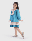 Double Ruffle Twirl Dress