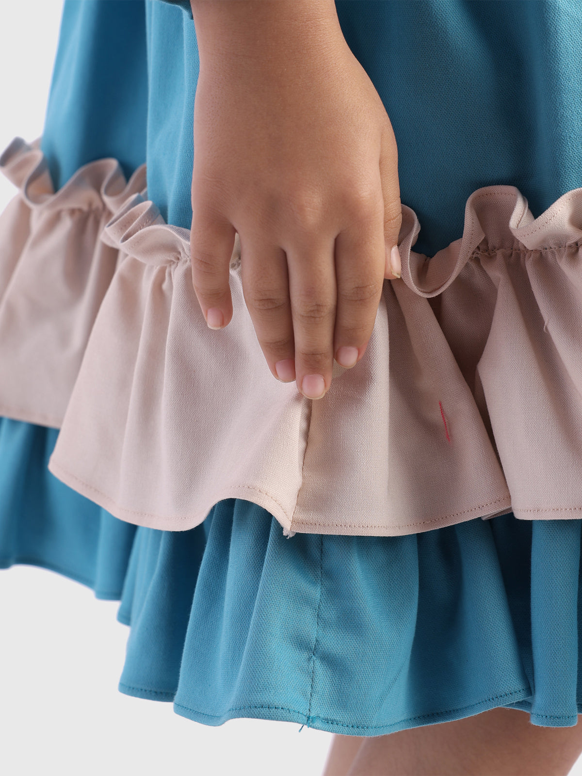 Double Ruffle Twirl Dress