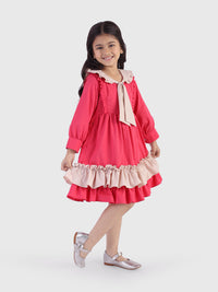 Double Ruffle Twirl Dress