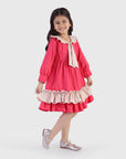 Double Ruffle Twirl Dress