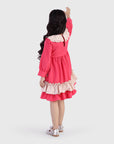 Double Ruffle Twirl Dress