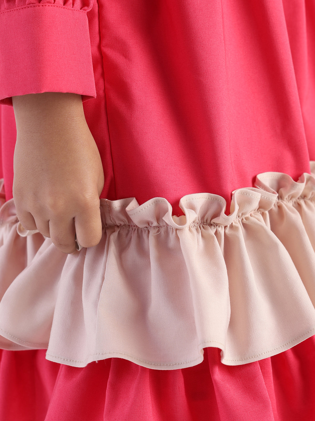 Double Ruffle Twirl Dress